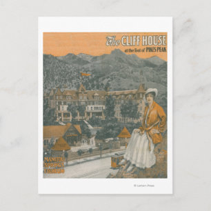 Carte Postale Cliff House & Pikes Peak