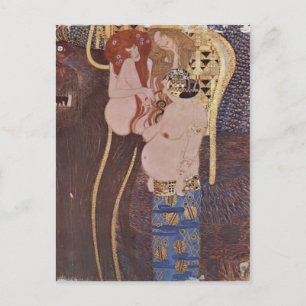 Carte Postale Clim, Gustav Le Beethovenfries, Wandgem?lde dans l