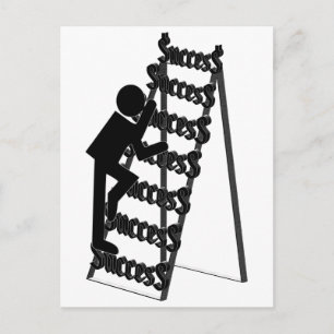 Carte Postale Climbing the Ladder of Success