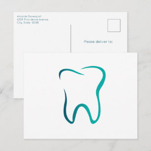 Carte Postale Clinique de dentisterie d'image dentaire