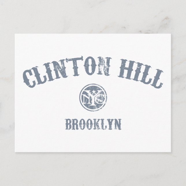 Carte Postale Clinton Hill (Devant)