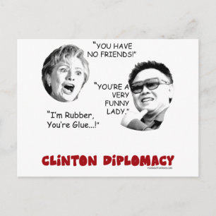Carte Postale clintondiplomatie3