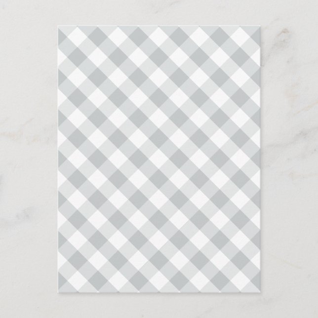 Carte Postale Cliquez sur Personnaliser pour modifier Gris en co (Devant)