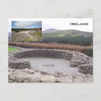 Carte Postale Clochans, Riasc, Kerry, Irlande