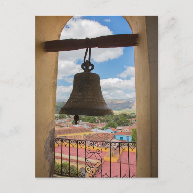 Carte Postale Cloche dans une tour d'église, Cuba (Devant)