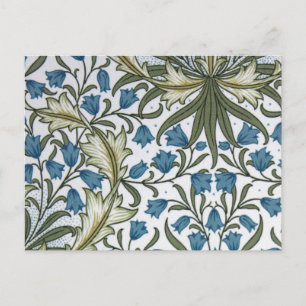 Carte Postale Cloche de fleur William Morris