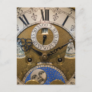 Carte Postale Close up of old clock, Germany