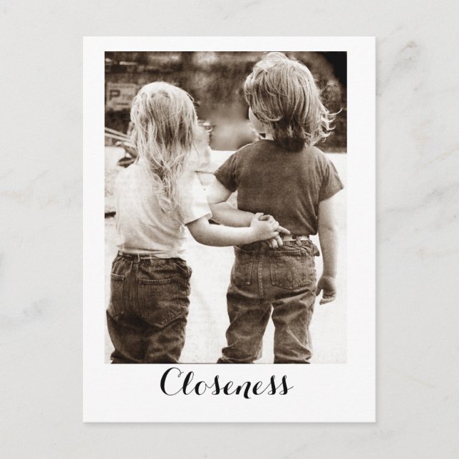 Carte Postale Closeness (Devant)