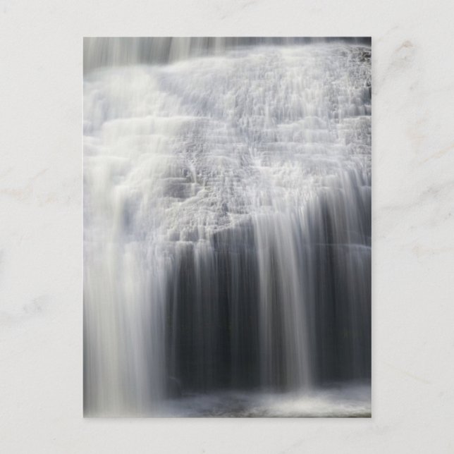Carte Postale Closeup de Dingmans Falls (Devant)