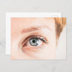Carte Postale Closeuse oculaire humain