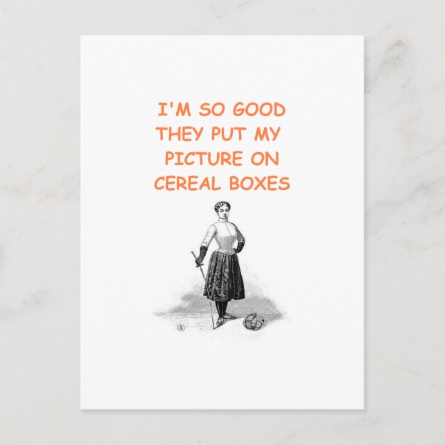 Carte Postale clôture (Devant)