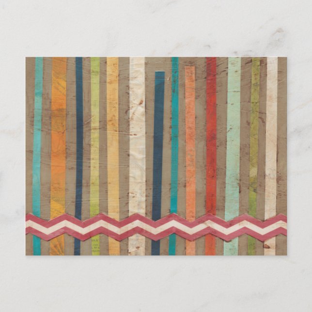 Carte Postale Clôtures en papier II (Devant)