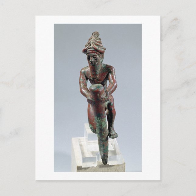 Carte Postale Clou de la fondation Gudea, Prince de Lagash, de T (Devant)