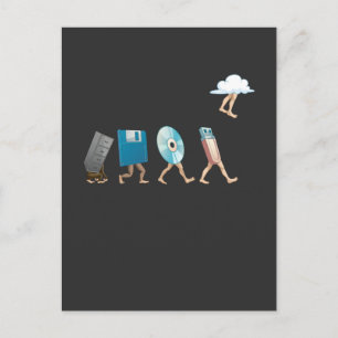 Carte Postale Cloud USB du logiciel d'ingénierie informatique