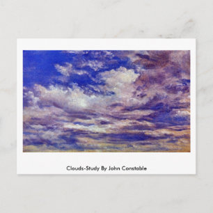 Carte Postale Clouds-Study Par John Constable