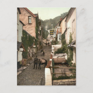 Carte Postale Clovelly, North Devon, Angleterre c.1895