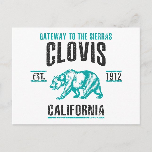Carte Postale Clovis (Devant)