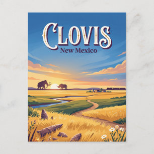 Carte Postale Clovis, Nouveau-Mexique