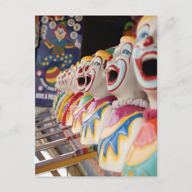 Carte Postale Clown (Devant)