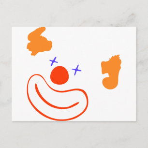 Carte Postale Clown