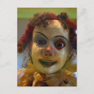 Carte Postale clown antique