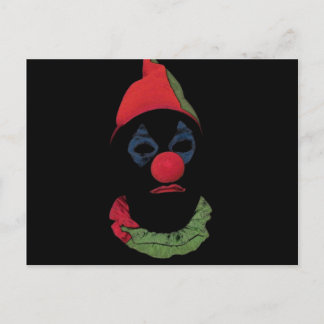 Carte Postale Clown foncé