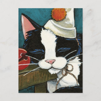 Carte postale Clown Tuxedo Sleepy