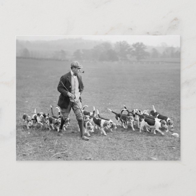 Carte Postale Club Beagle, 1914 (Devant)