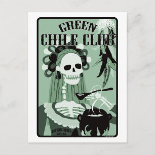 Carte Postale club chile vert