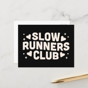 Carte Postale Club de coureur lent