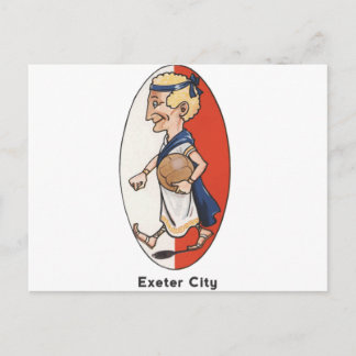 Carte Postale Club de football Exeter City