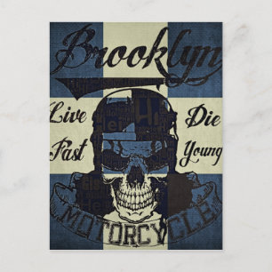 Carte Postale Club de moto de Brooklyn