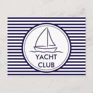 Carte Postale Club de Yacht
