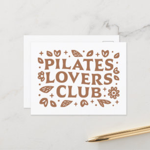 Carte Postale Club des amateurs de Pilates