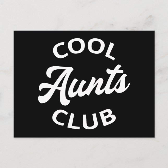 Carte Postale Club des Aunts cool I (Devant)