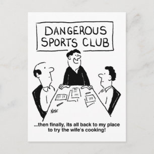 Carte Postale Club des Sports Dangereux