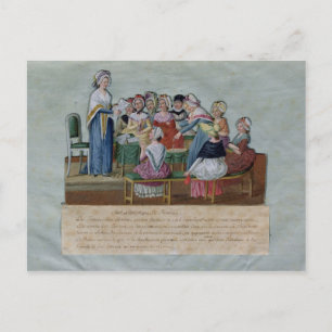 Carte Postale Club patriotique féminin