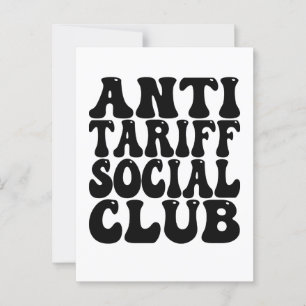 Carte Postale Club social anti-tarifaire - Anti Tarifs