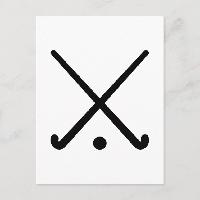 Carte Postale Clubs de hockey sur gazon (Devant)