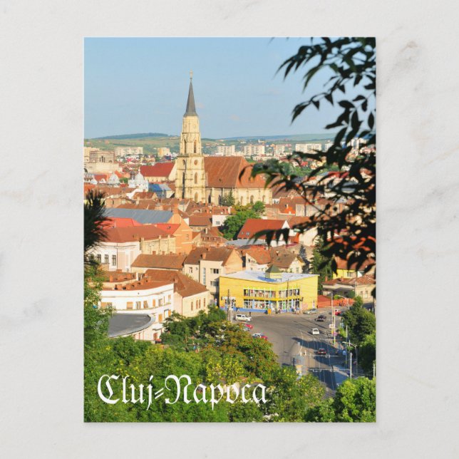 Carte Postale Cluj Napoca, Roumanie (Devant)