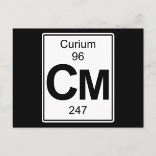 Carte Postale Cm - Curium