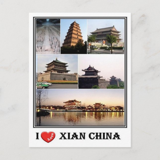 Carte Postale CN Chine - Xian - (Devant)