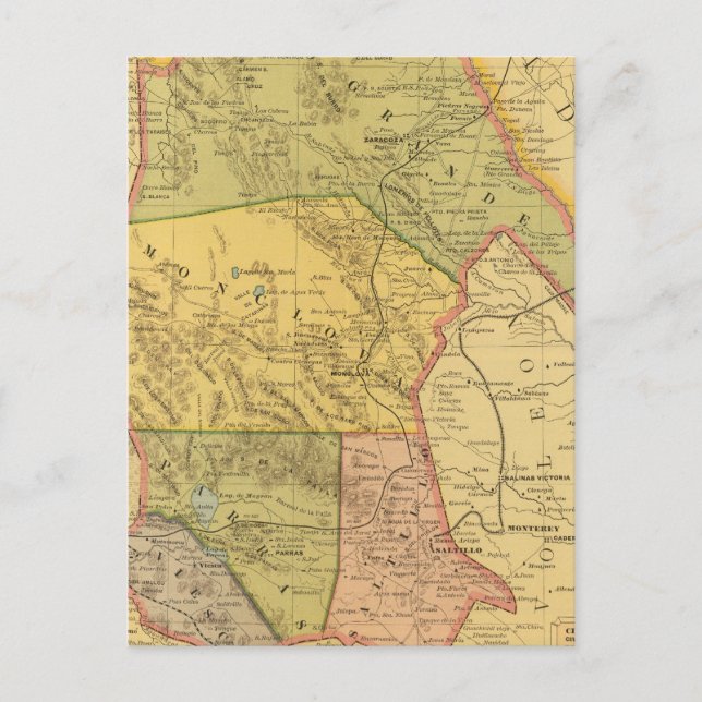 Carte Postale Coahuila (Devant)