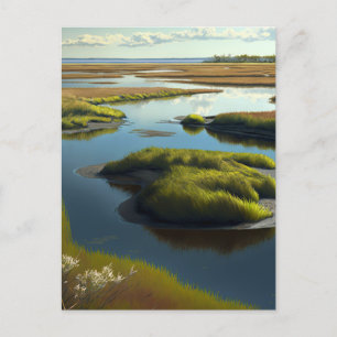 Carte Postale Coastal tranquillité