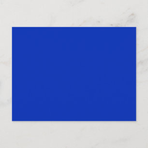 Carte Postale COBALT BLEU (une couleur riche et solide) ~