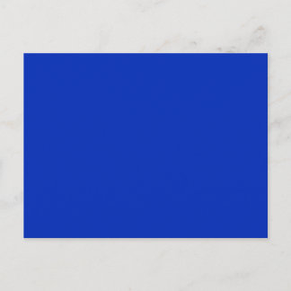 Carte Postale COBALT BLEU (une couleur riche et solide) ~