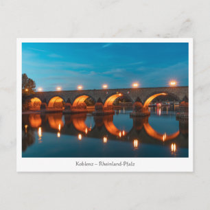 Carte Postale Coblence Allemagne