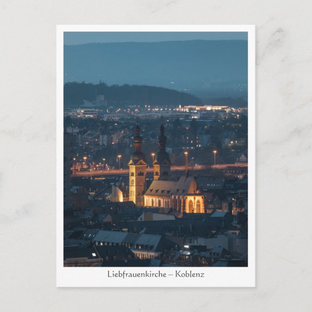 Carte Postale Coblence Allemagne (Devant)