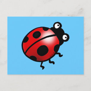 Carte Postale Coccinelle
