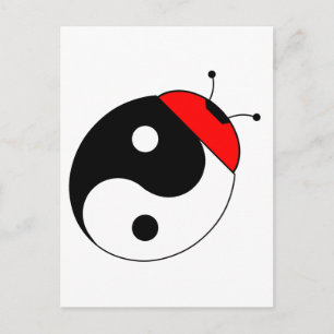 Carte Postale coccinelle harmonia